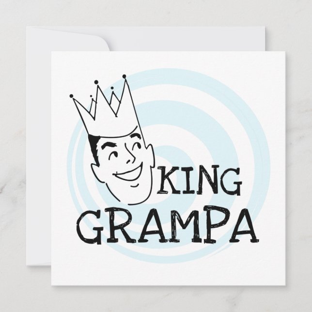 King Grampa T-shirts en geschenken (Voorkant)