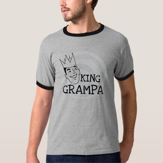 King Grampa T-shirts en geschenken (Voorkant)