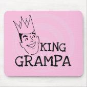 King Grampa T-shirts en geschenken Muismat (Voorkant)