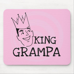 King Grampa T-shirts en geschenken Muismat
