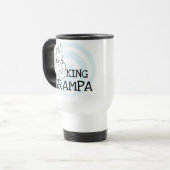 King Grampa T-shirts en geschenken Reisbeker (Voorkant links)