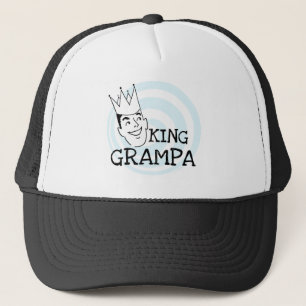 King Grampa T-shirts en geschenken Trucker Pet