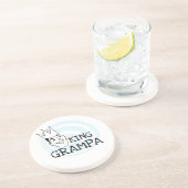 King Grampa T-shirts en geschenken Zandsteen Onderzetter (Zijkant)