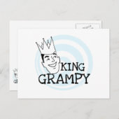 King Grampy Tshirts en geschenken Briefkaart (Voorkant / Achterkant)