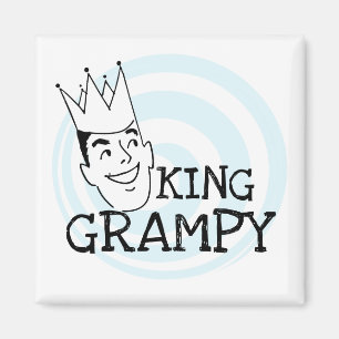 King Grampy Tshirts en geschenken Magneet