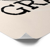 King Grampy Tshirts en geschenken Poster (Hoek)