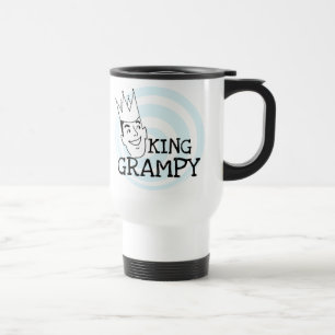 King Grampy Tshirts en geschenken Reisbeker
