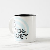 King Grampy Tshirts en geschenken Tweekleurige Koffiemok (Voorkant links)