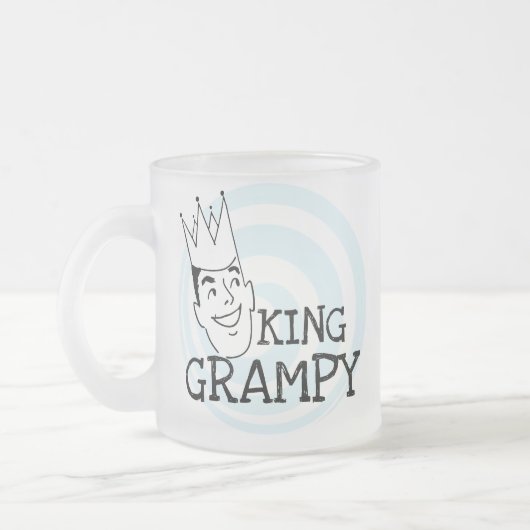 King Grampy Tshirts en Gifts Matglas Koffiemok (Links)