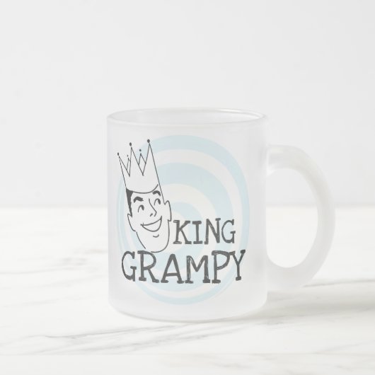 King Grampy Tshirts en Gifts Matglas Koffiemok (Rechts)
