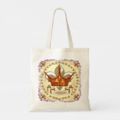 King Grandpa canvas tas (Achterkant)