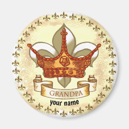 King Grandpa-magneet Magneet