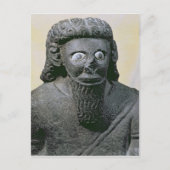 King Hadad, van het paleis bij Tell-Halaf, Syrië Briefkaart (Voorkant)