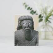 King Hadad, van het paleis bij Tell-Halaf, Syrië Briefkaart (Staand voorkant)