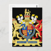 KING HENRY DE ACHT WAPENKAT BRIEFKAART (Voorkant / Achterkant)