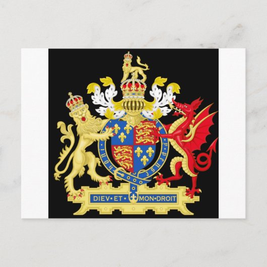 KING HENRY DE ACHT WAPENKAT BRIEFKAART (Voorkant)