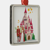 King Henry en Queen Olivia Metalen Ornament (Rechts)