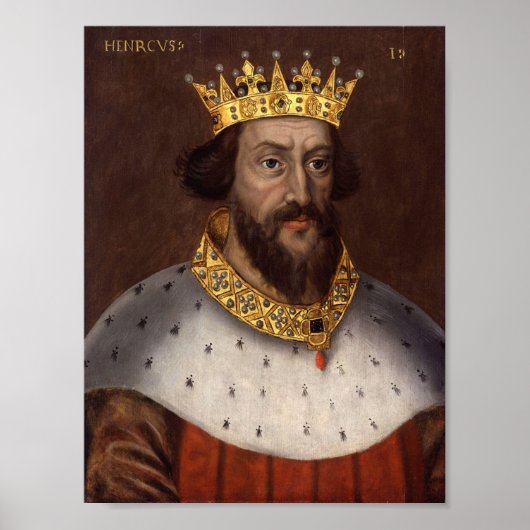 King Henry I Poster (Voorkant)