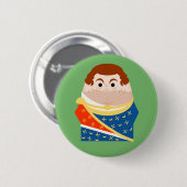 King Henry II of England Ronde Button 5,7 Cm (Voorkant /achterkant)