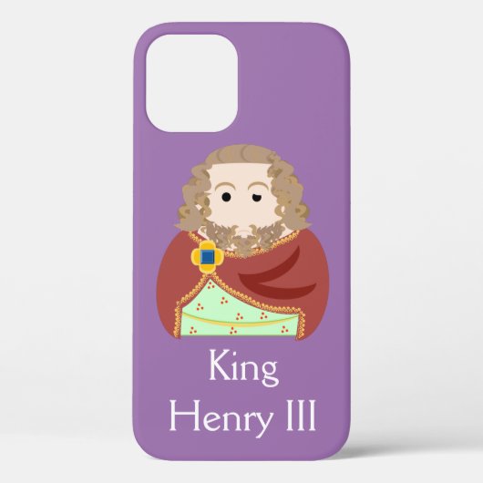King Henry III of England Case-Mate iPhone Case (Achterkant)