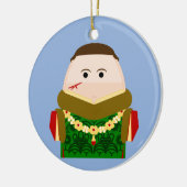 King Henry V of England Keramisch Ornament (Links)