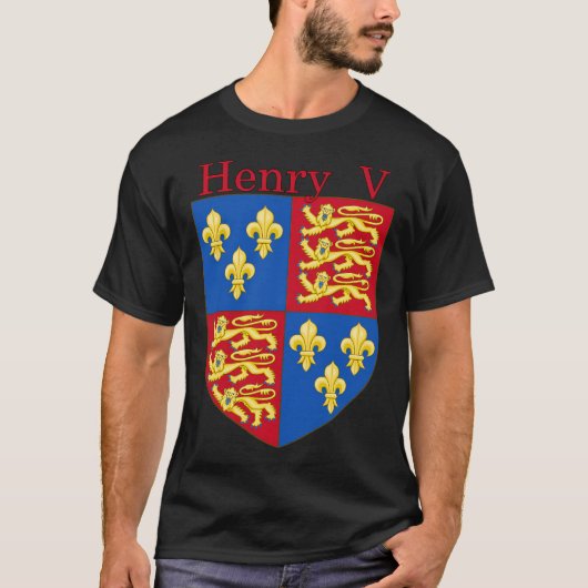 King Henry V Royal Arms T-shirt (Voorkant)