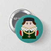 King Henry VI of England Ronde Button 5,7 Cm (Voorkant /achterkant)