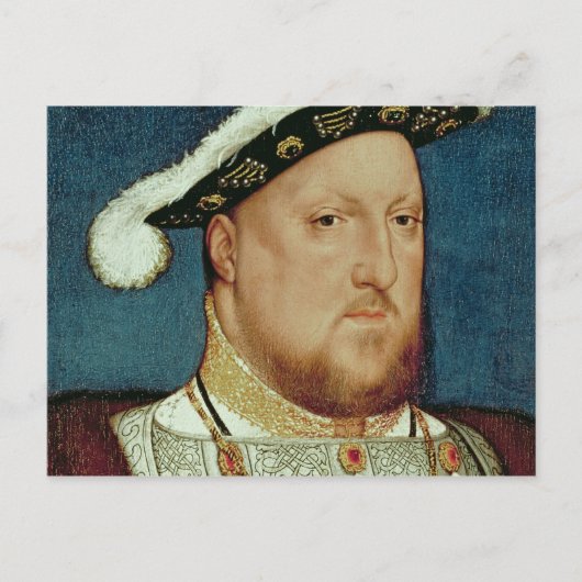 King Henry VIII Briefkaart (Voorkant)