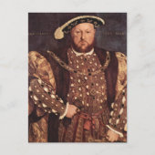 King Henry VIII Briefkaart (Voorkant)
