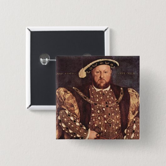 King Henry VIII Button (Voorkant /achterkant)