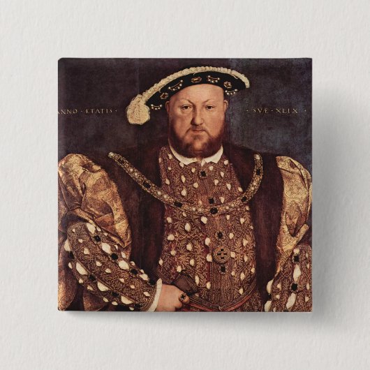 King Henry VIII Button (Voorkant)
