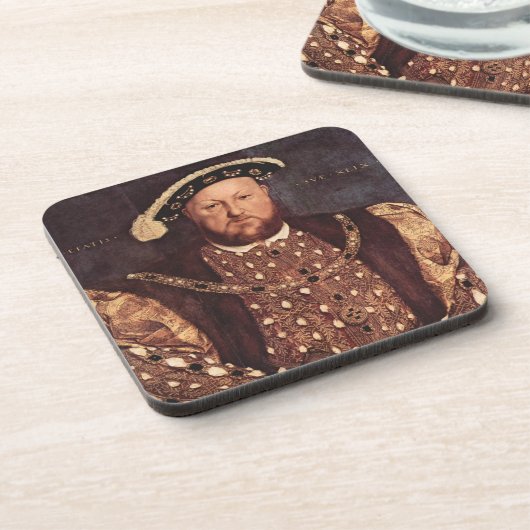 KIng Henry VIII Cork Onderzetter (Linkerzijde)
