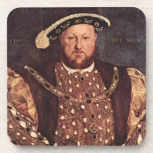 KIng Henry VIII Cork Onderzetter