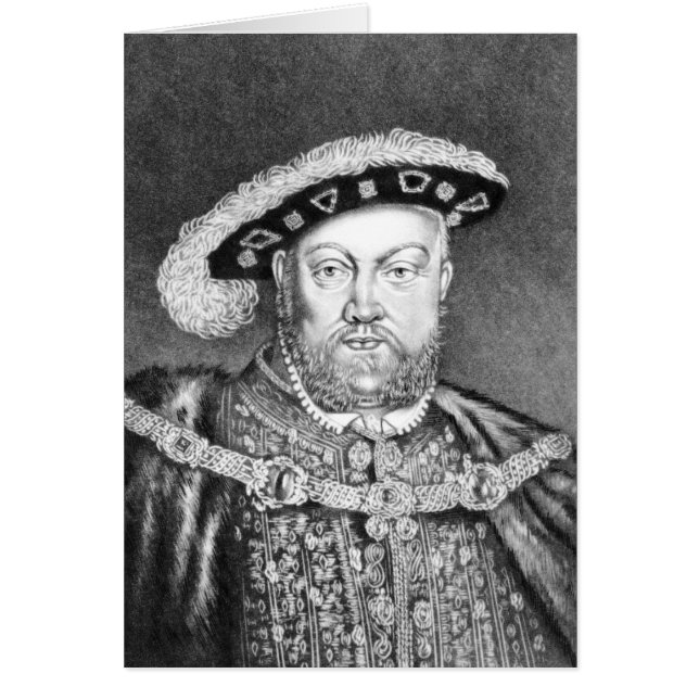 King Henry VIII illustratie (Voorkant)