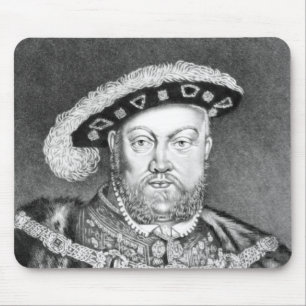 King Henry VIII illustratie Muismat