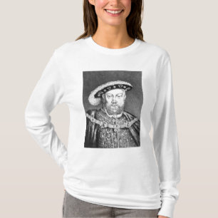 King Henry VIII illustratie T-shirt