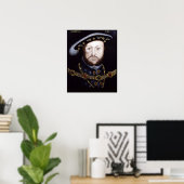 KING HENRY VIII, KING VAN ENGLAND POSTER (Thuiskantoor)