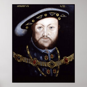 KING HENRY VIII, KING VAN ENGLAND POSTER