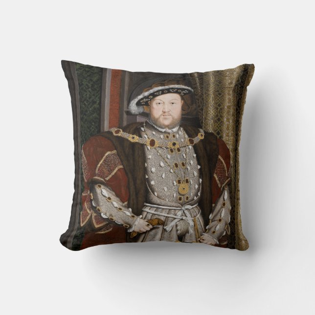 King Henry VIII Kussen (Voorkant)