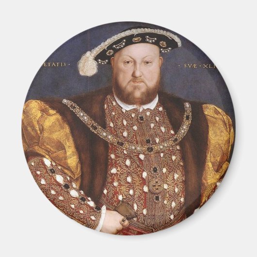 King Henry VIII Magneet (Voorkant)