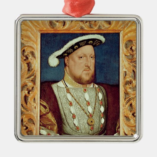 King Henry VIII Metalen Ornament (Voorkant)