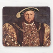 King Henry VIII Mousepad Muismat (Voorkant)
