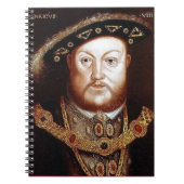 King Henry VIII Notitieboek (Voorkant)