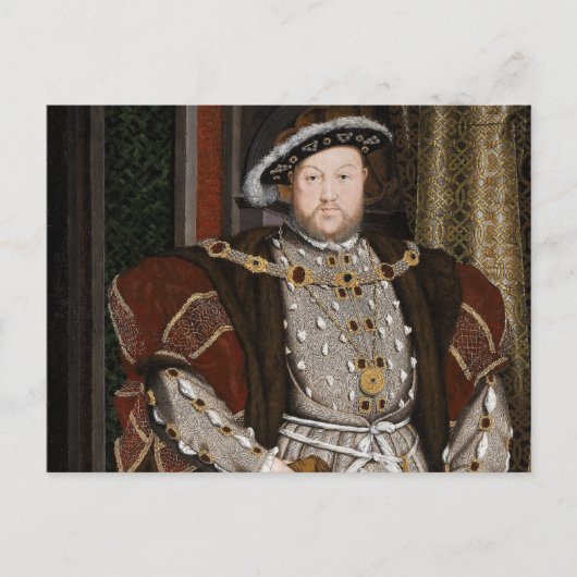 King Henry VIII of England Briefkaart (Voorkant)