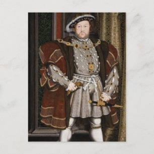 King Henry VIII of England Briefkaart