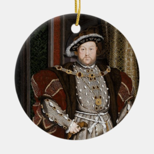 King Henry VIII of England Keramisch Ornament (Voorkant)