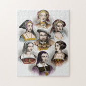 King Henry VIII of England | Zijn zes vrouwen Legpuzzel (Verticaal)