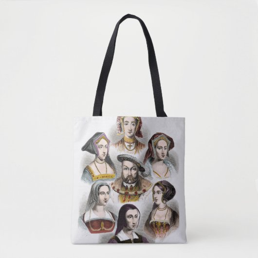 King Henry VIII of England | Zijn zes vrouwen Tote Bag (Voorkant)
