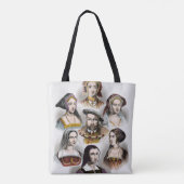 King Henry VIII of England | Zijn zes vrouwen Tote Bag (Achterkant)