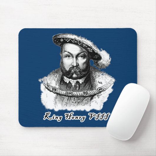 King Henry VIII Portrait Tshirts, Canvas tassen Muismat (Met muis)